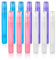 Amaxiu Mini Portable Spray Bottles, Refillable Perfume Bottle Travel Size Small Empty Sample Container Plastic Frosted Atomizer for Makeup Water Perfume Hair(12Pcs, 10ml/0.34 oz)
