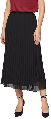 s.Oliver BLACK LABEL Damen Skirt 2149952 9999 Black 34