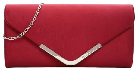 Tamaris Amalia Clutch Bag Darkwine