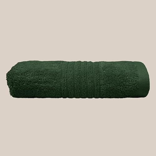 Misona Bamboo 1 x Bath Sheet 100 x 150cm – Ultra Soft, Super Absorbent, Quick Dry, Zero Twist Extra Large Bath Towel, Plush 580GSM (Khaki Green)