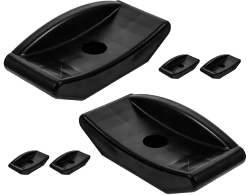 HANABASS Hantelständer Für Krafttraining 6 Stück Hantelhalterungsmatte Schwere Hantelablage Gewichtshalter Langhantel-lagerregal Bodenschutz Hantelständer Für Heim-fitnessstudio Hantelhalterung