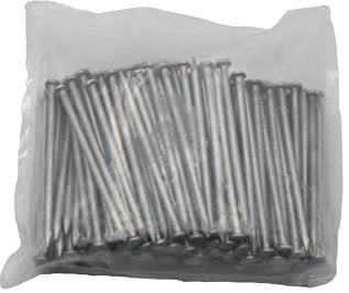 Round Wire Nails, 4.50mm x 100mm, 2.5kg, Galvanised, Corrosion and UV-Resistant, High-Grade Steel