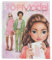 Depesche 13582 Create your TOPModel - Malbuch mit 40 vorgedruckten Seiten zum Gestalten von Outfits, Malheft zum Designen und Verzieren schöner Looks