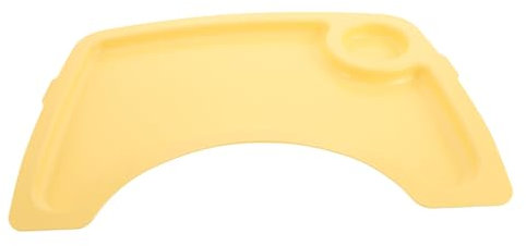 MUCKLILY Suction Plate Replacement Chair Tray Portable Snack Feeding Plate Highchair Replacement Easy to Clean and Store