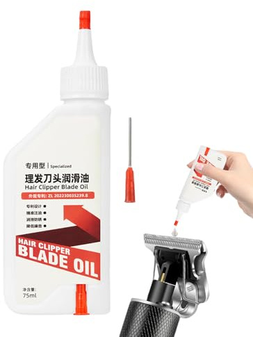 Haarschneidemaschinen Öl Spray - 75ml Bartschneider Öl Für Trimmer, Spezialöl Haarschneider | Rostschützende Flüssigkeit Für Rasierklingen Scheren Kettensägen Und Bartpflege