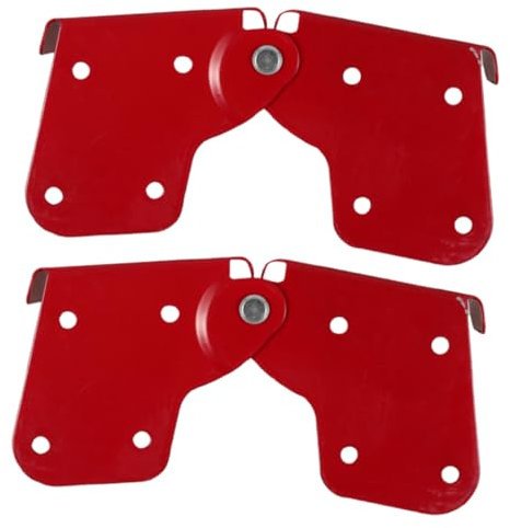 Gadpiparty Attic Ladder Hardware Kit 2pcs Folding Ladder Hinge Tie Rod Replacement Stepladders Tie Rod Herringbones Hinge Attachment for Attic Pull Down Stair Repair