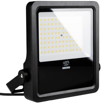 LED'S WORK Projecteur LED 15 000 lm 5000 K 100 W IP65