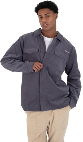 Hurley Men's Long Sleeve Shirt Men - Lido Cord Shirt