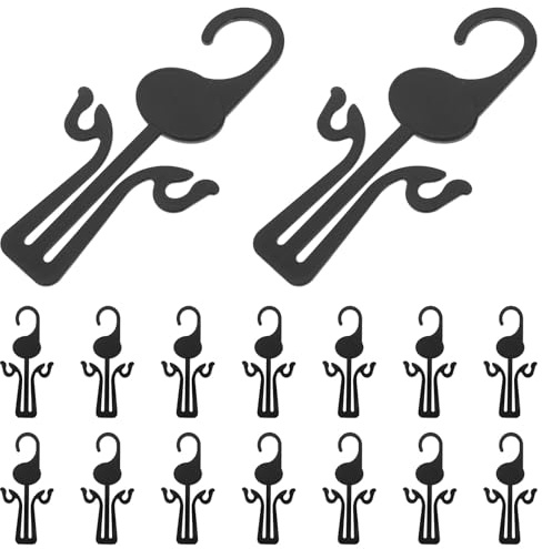 Cabilock 20 pièces Lot de Crochets Porte-Chaussures Plastique Résistant Étendoir Mural pour Séchage et Rangement de Chaussures Organisateur Fonctionnel pour Maison et Magasin