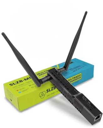 SLZB-MR4 – Zigbee 3.0 vers Ethernet, USB et WiFi Gateway Coordinateur avec PoE, passerelle Universelle pour Home Assistant/Zigbee2MQTT/ZHA, Adaptateur USB Zigbee 3.0 sans Fil