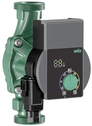 Wilo Yonos PICO1.0 25/1-6 180 mm Nassläufer-Umwälzpumpe Hocheffizienzpumpe | für Heizungs- und Klimaanlagen | Zirkulationspumpe
