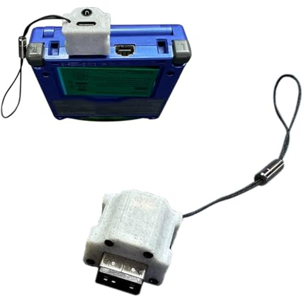 TEHAOUU Audio-Adapter, kompatibel mit Nintendo GBA SP - USB-C-Ladeanschluss und 3,5-mm-Kopfhöreranschluss mit Anti-Verlust-Seil für Retro-Handkonsole (Grau)