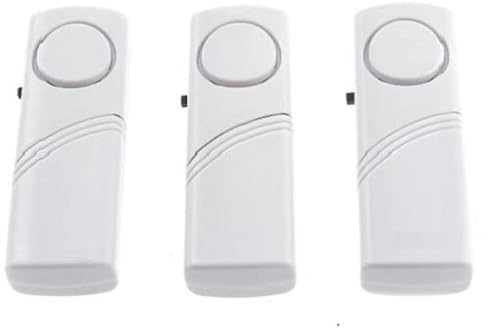 Burg Wachter EA306 Magnetic Door or Window Contcat Alarm - White (Pack of 3)
