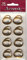 Gold Double Hochzeit Ringe Craft Verzierung