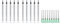 Ciringe 1 ml Syringe with 14G Green Mixing Kit - 10 Sets