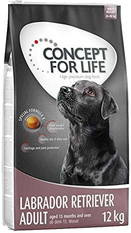 Concept for Life Labrador Retriever Premium Trockenfutter für ausgewachsene Hunde (12 kg)
