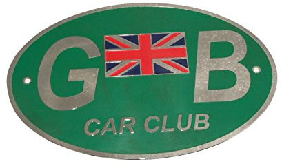 Enfildcounty Auto-Aufkleber, oval, GB-Motiv, Flagge Großbritanniens, für universelles Auto