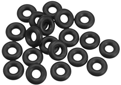 sourcing map 20 Stück Dichtung O-Ringe 10mm AD 3,8mm ID 3,1mm Breite Nitrilkautschuk Metrische Dichtungsringe Gummi Unterlegscheiben für Wasserhahn Schlauch Öl Säure Beständig Schlauch