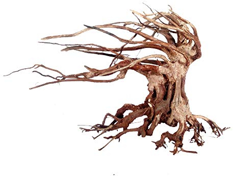 Amtra - Oriental Wind 6 Holz, handgefertigt, für Aquarien, 30X13X23 cm