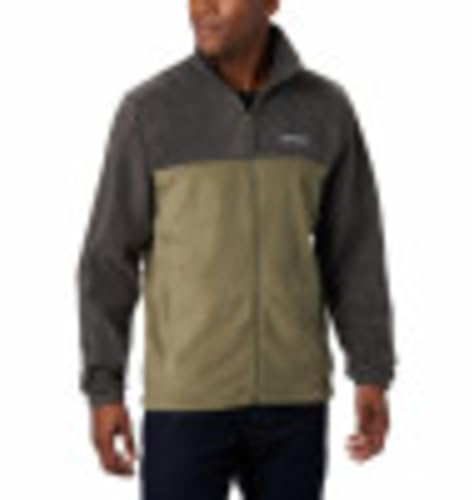 Columbia Steens Mountain Full Zip 2.0, Giacca in pile Uomo, Shark/Stone Green, M