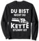 Holzfäller Kettensägen Spruch - Waldarbeiter Zimmermann Holz Sweatshirt