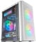 Mars Gaming MC300, Caja PC Gaming Compacta MicroATX/Mini-ITX, 3X Ventiladores 120mm FRGB, Frontal Malla Total-Mesh, Cristal Templado, Blanco