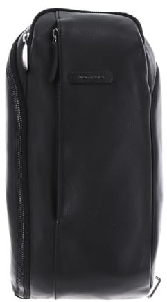 PIQUADRO Herren Modus EIN-Schulter, Schwarz, Taglia unica