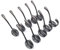 Cast Iron Victorian School House Style Hat and Coat Hook - Pack of 10
