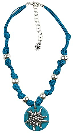 Allgäu Rebell Trachtenkette Maria mit Edelweißanhänger