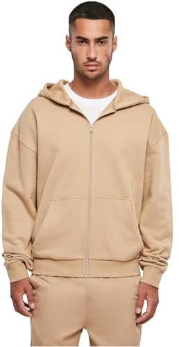 Build Your Brand Herren Hoodie Ultra Heavy Zip Hoody, lässiger Hoodie mit Reißverschluss für Männer, Größen XS - 5XL