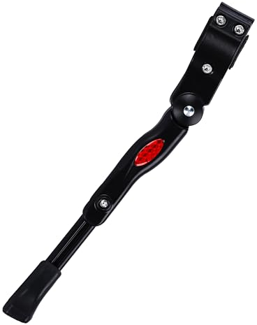 PRO BIKE TOOL Fahrradständer – Robustes Aluminium mit Rutschfester Sohle – Zum sicheren Abstellen Ihres Fahrrads überall – Bequemer, einfacher Aufbau – Ständer für Fahrräder – 20,8 cm lang (Schwarz)