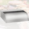 LONGRUNNEW Fontaine De Piscine, Cascade Bassin Exterieur en Acier Inoxydable 30cm De Long, Lame D’Eau Largeur 31cm, Cascade Piscine Hors Sol avec Accessoires pour La Décoration D'étang, Patio,Jardin