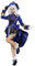 Genshin Impact Cosplay Furina Schwarze Form Kostümset(XL)