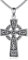 Vadmans Keltisch Kreuz Kette für Damen 925 Sterling Silber Hexenhaft Kreuz Halskette Anhänger Kreuz Schmuck Geschenk für Mädchen