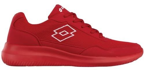 Lotto Herren Connect OC XL Unisex Sneaker, RED/White, 49 EU