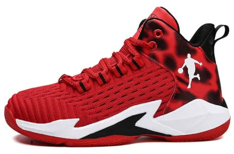 Boys' Girls' Basketball Shoes Kid's Basketball Trainers Shoes Anti Slip Sports Shoes Fashion Sneakers