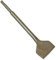 Burin SDS Plus, outil de retrait de carrelage, 7,6 cm de large, outil de retrait fin, adapté pour la décoration, le rainurage et le grattage des sols et des murs, foret SDS Plus, burin de retrait fin