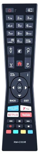 RM-C3338 RMC3338 Universal Remote Control Compatible for JVC LT-32C600 LT-39C790 LT43C790 LT-49C790 LED Smart 4K HDR TV Controller