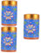SHOWERORO 3 Stk Pfefferminztee Teedosen Für Lose Aufbewahrungsbehälter Für Tee Lose Teedosen Für Kaffeebonbons Speicher Kann Lagerung Von Losem Tee Krug Blue Keramik