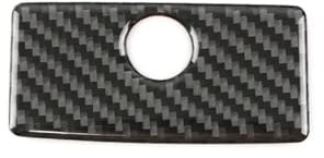 Auto Innendekoration Interieur Dekor Für VW Für Golf 4 Für Jetta Für Bora MK4 R32 Für GTI Autozubehör Kohlefaser Innenaufbewahrung Auf Der Passagierseite Handschuhfach-Panel-Abdeckung(GloveBox Handle