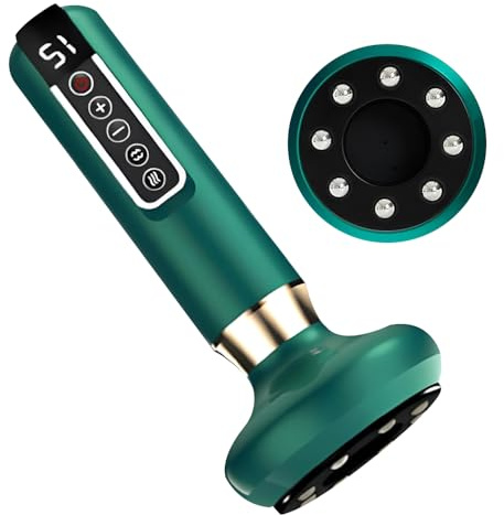 Velora Beauty Massaggiatore Elettrico Anti-Cellulite Vacuum - Corpo, Gambe e Glute Con Terapia per Cellulite (Verde)
