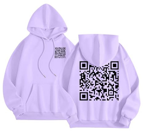 Generisch Winter Pullover für Damen mit Kokosnuss-Druck, Langarm praktischen Taschen, perfekt für den Alltag Freizeitaktivitäten (A2-Purple, XXXXL)