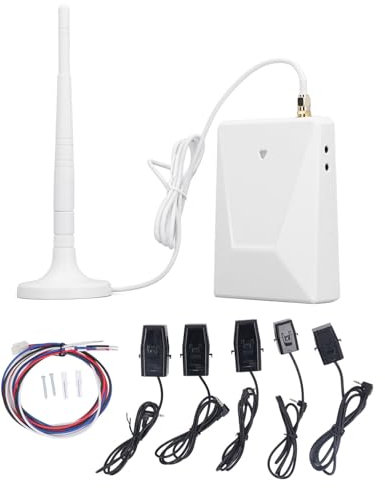 Smart Home Energy Monitor WiFi 3 Phase 4 Wires Real Time Electricity Consumption Meter with Multifunctional Measurement for Homes Offices Villas ABS Material 111.3 x 81.2 x 41.4mm