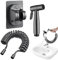 Douchette de Toilette,Douchette Manuelle pour Toilette avec Flexible | Connexion Étanche, Économiseur d'Eau pour Nettoyage Hygiénique Bébé et Animal
