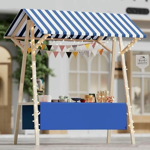 Faltbarer Verkaufsstand mit Allwetter-Markise für Street Food und Konzessionsverkauf