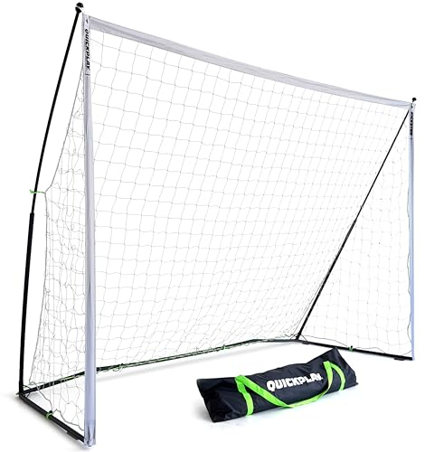 QuickPlay Kickster Elite Fußballtor, professionell (3 x 2 m)