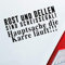 Hellweg Druckerei Rost und Dellen sind scheissegal! Hauptsache die Karre läuft! Auto Aufkleber Sticker Heckscheibenaufkleber