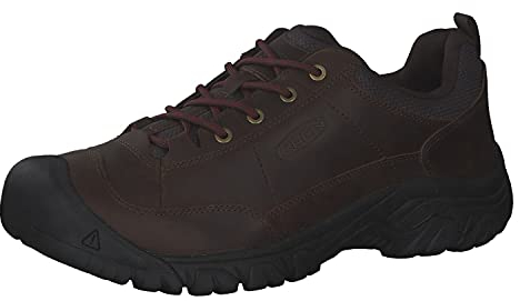 KEEN Herren Targhee 3 Oxford Wanderschuh, Dark Earth/Mulch, 44.5 EU