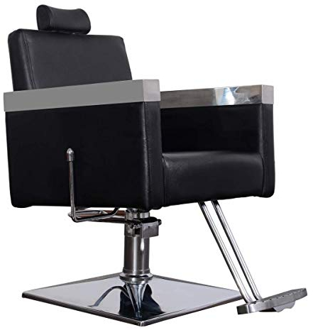 Barberpub Friseurstuhl Friseursessel Bedienstuhl Friseureinrichtung Stuhl 3021BK-1