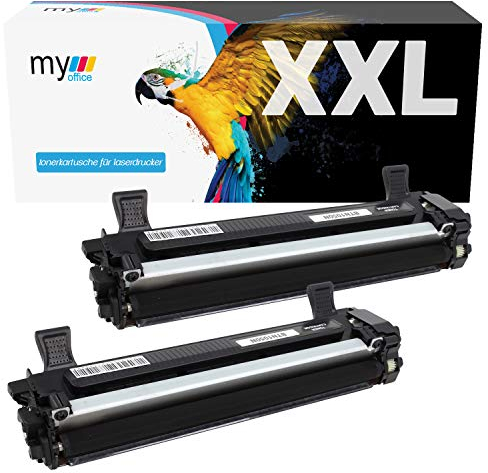 Toner TN1030 TN1050 für Brother DCP-1510 DCP-1612W DCP-1610W HL-1110 HL-1112 HL-1210W HL-1212W MFC-1910W MFC-1810 (2X Schwarz)